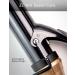 ANGENIL 1.25" Curling Iron Wand - Tourmaline Ceramic Dual Voltage Fast Heat-Up One-Step Styling Tool for All Hair Types - Gold - Buy Online on GoSupps.com