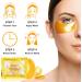 24K Gold Eye Pads - Collagen Under Eye Mask Under Eye Gel Patches for Anti Aging Anti Wrinkle Reduce Eye Bags and Puffy Eyes Dark Circles Hydrating Moisturizing Skincare (25 Pairs Gold) - Buy Online on GoSupps.com