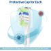 10 Pack White Replacement Brush Heads for Philips Sonicare Electric Toothbrushes - Buy Online on GoSupps.com