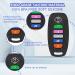 Silicone Remote Control Baby Teether Toy - Chew Toy for Babies 3-12 Months - Sore Gums Relief Pacifier - Baby Christmas Gift - Black+White - Buy Online on GoSupps.com