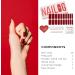 NAILOG Semi Cured Gel Nail Strips Extra Long Nail Polish Strips (20 Pieces) Long Lasting Semi Cured Nail Stickers with Soft Glossy Gel Finish Rouge Noir - Buy Online on GoSupps.com