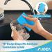AIDEA-Brite Non-Scratch Scrub Sponge - 12 Count Pack for Dishes & Cleaning - Gentle on Surfaces, Tough on Grime - Blue Cleaning Sponges for Everyday Use - Buy Online on GoSupps.com