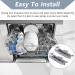JESE WP8561996 Dishwasher Upper Rack Wheel Adjuster - Fits Whirlpool Maytag KitchenAid & Magic Chef - Replace #W10889280 8561996 | International Shipping Available - Buy Online on GoSupps.com
