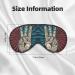 Sleep Mask Eye for Women & Men - Soft Blackout Masks for Night Travel & Camping Essentials - Perfect Gift - Buy Online on GoSupps.com