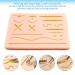 Suture Training Kit with 17 Pre-Cut Wounds, Suture Pad, Tools, Thread and Needle - Buy Online on GoSupps.com