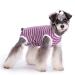 Recovery Suit for Dog Puppy Medical Surgical Suit Pet Anti-licking Surgery Suit Dog Surgical Recovery Suit Dog Surgical Onesie Suit Dog Surgical Vest for Abdominal Wounds (Purple M) M Purple