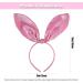 Sequin Cat Ears Headbands and Bunny Ear Headbands Shiny Hairbands Glittery Hair Hoops Hair Accessories for Easter Daily Wearing Party Decoration and Cosplay Accessories (Pink) - Buy Online on GoSupps.com