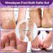 Himalayan Pink Salt Foot Soak Set - Lavender Orange & Rose - Epsom Bath Salts for Athletes' Foot & Itching Relief - Essential Foot Care - Buy Online on GoSupps.com