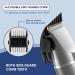 Rechargeable Hair Clippers for Men | Cordless Electric Hair Trimmers Set for Easy At-Home Haircuts - Buy Online on GoSupps.com