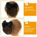 KALLORY French Barrette Hair Bun Net Mesh Cover Bowknot Hair Clip for Women (Black) - 11.5*7cm - Buy Online on GoSupps.com