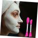 Housoutil 1 Film Stick Set Silicone Brush Mud Brush Double-head Brush Brush Portable Brush Double-head Applicator Brush Cosmetic Brush Purple Plastic Double Brush Skin Care - Buy Online on GoSupps.com