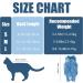 Lianzimau Katzenbody Medical Cat Suit for Post-Op Recovery | Blue Anti-Losing Body for Cats | Comfortable & Safe Clothing for Cats After Surgery - Buy Online on GoSupps.com