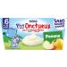 Nestl B b - P'tit onctueux Pomme sans sucres ajout s - d s 6 mois - 4 x 90g Pomme 4x90g - Buy Online on GoSupps.com