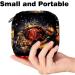 Shop Stylish Menstruation Pad Bag with Zipper - Chinese Dragon Design | Women s Tampon & Napkin Storage for Travel - Buy Online on GoSupps.com
