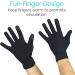 Copper Arthritis Gloves for Carpal Tunnel and Joint Pain Relief - Full Hand Compression Touchscreen Finger - Flexible Wrist and Thumb Support - Men and Women - Black Large - Buy Online on GoSupps.com