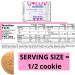 U-LUV Birthday Cake Cookies - Allergy Free, Vegan, Kosher, Eggless, Low Fat - 4 Pack - Buy Online on GoSupps.com