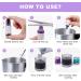 HTVRONT Candle Dye Set - 24 Assorted Colors for Candle Making | 0.35oz Liquid Dye for Soy Wax, Beeswax, Gel, Palm Wax | Safe & Natural Coloring Solution - Buy Online on GoSupps.com