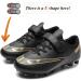 ASOCO DREAM Soccer Shoes for Kids - Low-Top Spiked Cleats for Boys & Girls | Outdoor Athletics Training | Size 36 EU - Black - Buy Online on GoSupps.com