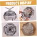 minkissy Crystal Glass Nail Dish Cup Dappen Dish for Acrylic Nails Nail Cups Dappen Dish Nail Liquid Nail Dappen Dish Nail Dish with Lids Acrylic Nail Tools Manicure Wash Pen Zinc Alloy - Buy Online on GoSupps.com