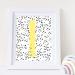 Personalized Initial Name Print - Scandi Style Polka Dot Nursery Wall Art - Kids Room Decor - A4 Size - Buy Online on GoSupps.com