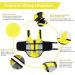 Alagirls Dog Life Jacket with Handle - Yellow Gray Pet Swimming & Rafting Size L (55-68cm Chest) - Buy Online on GoSupps.com