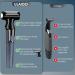 Buy Waterproof Electric Body Hair Trimmer for Men - Groin & Pubic Hair Groomer with Replacement Foil Heads | International Shipping Available - Buy Online on GoSupps.com