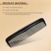 2-Piece Black Plastic Hair Combs Set - Fine and Standard Tooth Hair Cutting Comb for Women and Men - Hairdressing Styling Combs for Salon and Home Use - Buy Online on GoSupps.com