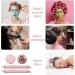 Scettar 2 Pairs Heatless Hair Curlers Heatless Curlers Headband Bun Bons Satin Heatless Curls Set Heatless Curling Rod Heatless Curling Set For Sleeping Overnight Lazy Curlers DIY Hair Styling Tools pink - Buy Online on GoSupps.com