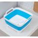 AAKitchen Collapsible Dish Basin with Drain Plug Carry Handles for 9L Capacity Collapsible Sink Tub Dish Wash Basin Portable Dish Tub Foldable Dishpan for RV Trailers Camping Dish Washing Tub (Blue) - Buy Online on GoSupps.com