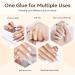 Modelones Nail Glue for Tips (10ml) - Extra Strong Brush-On Adhesive for Artificial Nails Acrylics Nail Art & Rhinestones - Acid-Free Formula - Buy Online on GoSupps.com