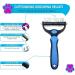 EMK Sports Professional Pet Dog Cat Comb Brush Grooming Undercoat Rake Comb Dematting Tool (BIG BLUE) - Buy Online on GoSupps.com