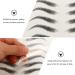 Lurrose Waterproof Eyebrow Tattoos Stickers - 4 Sheets, 6D Imitation False Eyebrows Transfers for Women (Black) - Buy Online on GoSupps.com