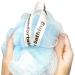 Premium Bath Sponge Shower Scrubber 4 Pack - Exfoliating Loofah Sponge Set for Men and Women - Heavy Duty Body Scrubber - 75g - Blue, Green, Pink, Yellow - 8 Piece Set - Buy Online on GoSupps.com