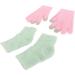 Qukaim Gel Moisturizing Spa Gloves Moisturizing Hand Gloves Pink Gel Touch Screen Gloves Prevent Cracked Skin Green Elbow Cover - Buy Online on GoSupps.com