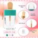 WSERE 20 Pcs Cute Lip Gloss Tubes - 4g Portable Empty Lip Glaze Containers | Reusable & Refillable DIY Cosmetic Samples Bottles | Creative Ice Cream Shape in Pink - Buy Online on GoSupps.com