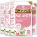 Twinings Superblends Womens Health Bundle. Balance Tea - Spearmint and added Vitamin B6 + Menopause Cool Moments Peach flavoured with lemon balm honeybush and Vitamin B6 - Buy Online on GoSupps.com