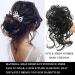 Hair Chignon Synthetic Curly Hair Bun Ponytail Hair Extensions Long Messy Curly Hair Bun with Elastic Band Women Hair Bun Headbands Messy Bun Hair Piece (Color : 0011) - Buy Online on GoSupps.com