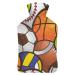Hot Water Bottle With Lid Sports Balls Rubber Hot Water Bag For Pain Relief Cramps Foot Warmer Hot And Cold Therapy
