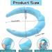 Pipihome Puffy Spa Headband for Women Sponge Terry Towel Cloth Fabric Head Band Puffy Makeup Headband for Skincare Face Washing Makeup Removal Shower Facial Mask (Blue) - Buy Online on GoSupps.com