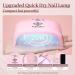 Modelones Polygel Starter Set with UV Lamp 20W Brown Glitter & 6 Colors for DIY Acrylic Nails | Perfect for Valentine's Day Nail Design - Buy Online on GoSupps.com
