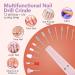 Nail Cutter for Gel Nails Wireless - 12 in 1 Electric Nail File Manicure - 20000 rpm 5 Gear Electric Nail Drill for Natural Nails Acrylic Nails Nail Shapes Removal of Calluses YA03-002 - Buy Online on GoSupps.com