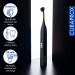 Curaprox Black is White Hydrosonic Electric Toothbrush with Charger and Travel Case - Ultimate Dental Care Kit - Buy Online on GoSupps.com