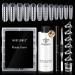 Modelones Slip Solution for Poly Nail Gel Anti-Stick Gel Nail Extension Complete Kit with Nail Forms Nail Tips Clips Nail Art Tool DIY at Home