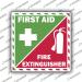 Kramer First Aid Fire Extinguisher Inside Sticker Decal Set of 2 - 6x6 - Emergency Safety Kit - Buy Online on GoSupps.com