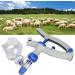 5ml Veterinary Continuous Syringe Injector Gun for Animal Accurate Bottle Insertion - Buy Online on GoSupps.com