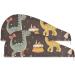 Colorful Dinosaur Hair Towel 2 Pack | Super Absorbent Quick Dry Turbans for Women & Girls - Buy Online on GoSupps.com