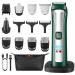 Mnytyel 5-in-1 Hair Clipper Beard Trimmer Hair Trimmer for Men Cordless Mustache Nose Trimmer Body Groomer Hair Cutting Kit with Storage Bag and Storage Base USB Rechargeable & LED Display