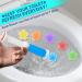 Toilet Gel Stamp - 6 Pcs/72 Count Floral Fragrance Bathroom Deodorizer & Bowl Cleaner Refills | International Shipping Available - Buy Online on GoSupps.com