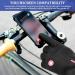 SATINIOR 2 Pairs Outdoor Winter Touchscreen Anti-Slip Full Finger Gloves in Blue and Black - Buy Online on GoSupps.com