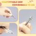 ONNPNN 2-Piece Stainless Steel Cuticle Cutter Set - Professional Cuticle Remover Tools for Manicure & Pedicure - Buy Online on GoSupps.com